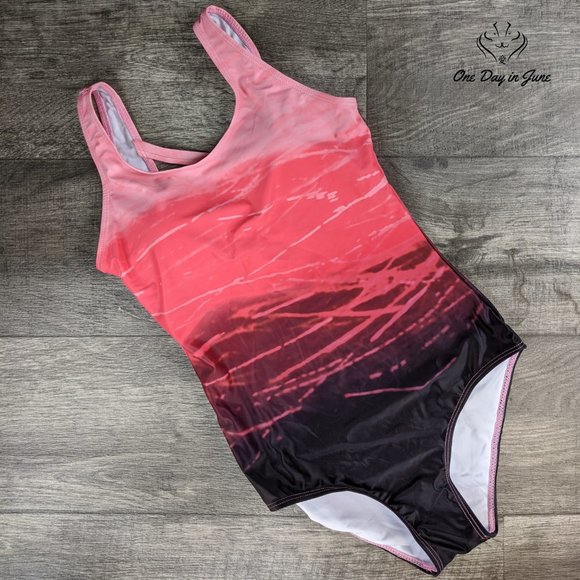 Momodani Criss Cross One Piece Gradient Monokini - Picture 3 of 3